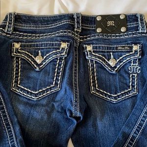 Miss Me signature cuffed Capri